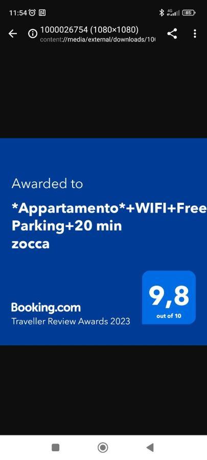 *Appartamento*+WIFI+Free Parking+20 min zocca Tole Esterno foto